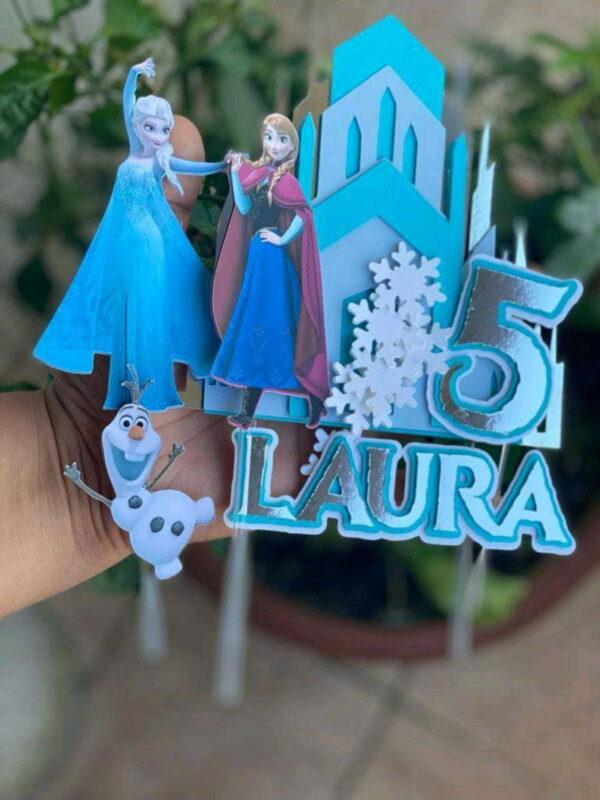 TOPO FROZEN LUX + 4 ARQUIVOS A SUA ESCOLHA (digital)