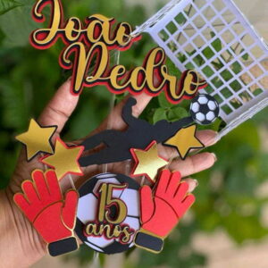 Topo Futebol Lux + 4 Arquivos a Sua Escolha