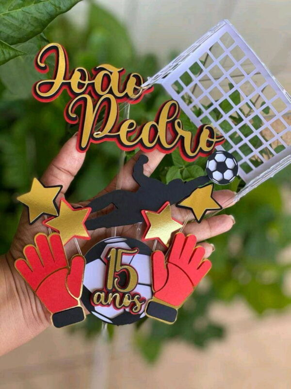 Topo Futebol Lux + 4 Arquivos a Sua Escolha